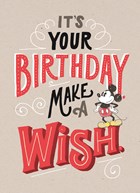 disney adult its your birthday make a wish